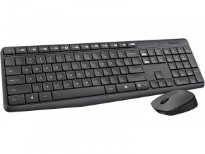 Клавиатура за компютър Logitech MK235 Wireless Keyboard and Mouse Combo